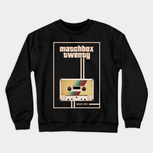 Matchbox Twenty Music Retro Cassette Tape Crewneck Sweatshirt